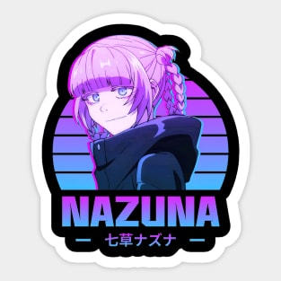 Call Of The Night Nazuna Retro Sticker